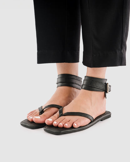 Project 10: Scissor Strap Ankle Ties